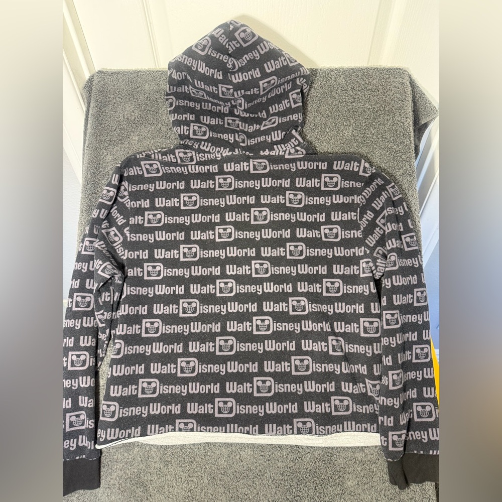 Disney World Black and Gray Hoodie - Picture 2 of 4